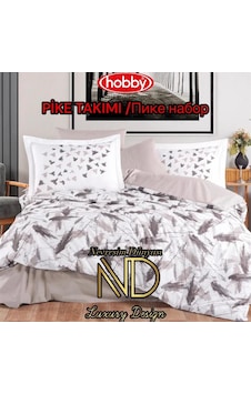 Hobby Poplin Pike Takımı Tek Kişilik Silva Taş Çok Renkli Hobby Poplin Pike Takımı Tek Kişilik Silva Taş Çok Renkli