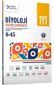 2023 TYT Biyoloji 6 x 45 Branş Deneme -  Krallar Karması