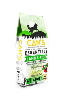 Can S Dog Essentials Kuzulu Pirinçli Hipoalerjenik Yetişkin Köpek Maması 12 Kg Can S Dog Essentials Kuzulu Pirinçli Hipoalerjenik Yetişkin Köpek Maması 12 Kg