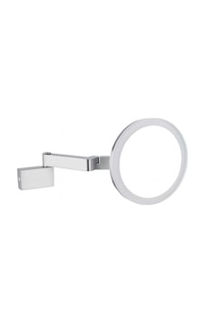 Banyo Makyaj Aynası, Ledli Gün Işığı , Çift Kollu, 3x Büyüteçli - Krom Krom Banyo Makyaj Aynası, Ledli Gün Işığı , Çift Kollu, 3x Büyüteçli - Krom Krom
