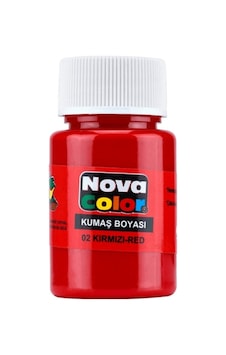 Nova Color Kırmızı Kumaş Boyası Nova Color Kırmızı Kumaş Boyası