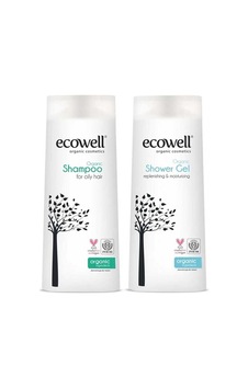 Ecowell Organik Duş Bakım Seti  (Şampuan + Duş Jeli)
