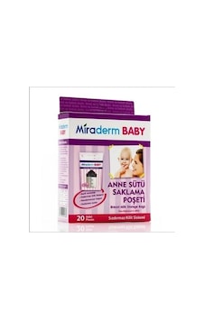 Miraderm Baby Anne Sütü Saklama Poşeti