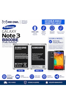 Samsung Galaxy Note 3 Uyumlu B800be 3200 Mah 3.8v Li-ıon Nfc Batarya Samsung Galaxy Note 3 Uyumlu B800be 3200 Mah 3.8v Li-ıon Nfc Batarya
