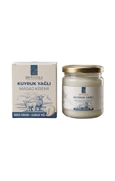 Bio Vitals Kuyruk Yağlı Bamya Tohumu Ve Alabalık Yağı Masaj Kremi 210 Ml