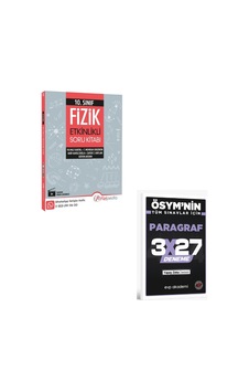 Fizipedia 2027 10. Sınıf Fizik Etkinlikli Soru Bankası+ Evp Akademi Paragraf Fizipedia 2027 10. Sınıf Fizik Etkinlikli Soru Bankası+ Evp Akademi Paragraf