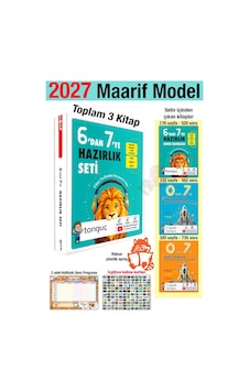 6'dan 7'ye Hazırlık Seti 2027 Maarif Model Yeni Müfredat 7. Sınıf Konu Anlatımı 6'dan 7'ye Hazırlık Seti 2027 Maarif Model Yeni Müfredat 7. Sınıf Konu Anlatımı
