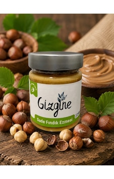 Gizgine Sade Fındık Ezmesi 250 G Gizgine Sade Fındık Ezmesi 250 G