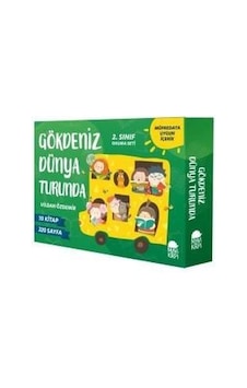 Gökdeniz Dünya Turunda-2.Sınıf Okuma Seti-10 Kitap Takım - Vildan Özdemir - Mavi Kirpi Gökdeniz Dünya Turunda-2.Sınıf Okuma Seti-10 Kitap Takım - Vildan Özdemir - Mavi Kirpi