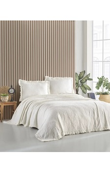 Şaheser Home Collection Yatak Örtüsü Çift Kişilik İlda Renkli