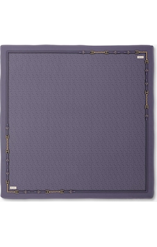 Levidor Twill İpek Eşarp-0940 Mor Levidor Twill İpek Eşarp-0940 Mor