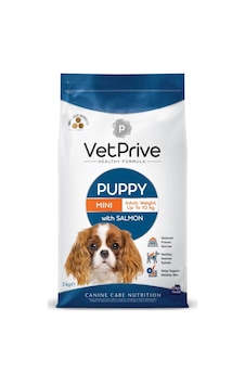 Vet Prive Puppy Küçük Irk Somonlu Yavru Köpek Maması 3 Kg Vet Prive Puppy Küçük Irk Somonlu Yavru Köpek Maması 3 Kg