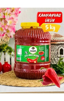 Has Şifa Deposu Gaziantep Güneş Kurusu El Yapımı Tatlı Biber Salçası 5 KG Has Şifa Deposu Gaziantep Güneş Kurusu El Yapımı Tatlı Biber Salçası 5 KG