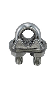 Çelik Halat Klemens 6 Mm 10 Adet Çelik Halat Klemens 6 Mm 10 Adet