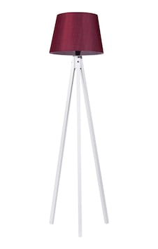 3 Ayaklı Lambader Tripod Ayak Konik Başlık Bordo Beyaz Ly635 3 Ayaklı Lambader Tripod Ayak Konik Başlık Bordo Beyaz Ly635