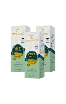 İsmail Aras Bamya Tohumu Yağı 3 x 30 ML İsmail Aras Bamya Tohumu Yağı 3 x 30 ML