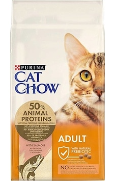 Purina Cat Chow Somonlu ve Ton Balıklı Yetişkin Kedi Maması  15 KG