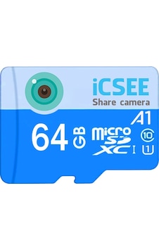 64 Gb İcsee Micro Sd Kart Güvenlik Kameraları İçin Hafıza Kartı 64 Gb İcsee Micro Sd Kart Güvenlik Kameraları İçin Hafıza Kartı