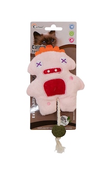 Depomıx Eastland Catnipli Peluş Pembe Canavar 18cm Depomıx Eastland Catnipli Peluş Pembe Canavar 18cm