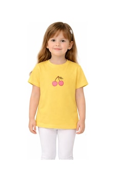 Yale Kids 1 4 Yaş Kız Çocuk Tişört Sarı Yale Kids 1 4 Yaş Kız Çocuk Tişört Sarı