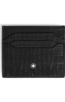 Montblanc Mb220486 Mont Blanc Timsah Derisi Desenli 6 Bölmeli Kartlık Çok Renkli