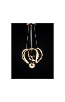H-acraft Modern Sarkıt Toplu Kelebekli Gold Led Avize Altın H-acraft Modern Sarkıt Toplu Kelebekli Gold Led Avize Altın