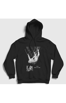 Presmono Unisex Nothing Korn Kapüşonlu Sweatshirt Siyah Presmono Unisex Nothing Korn Kapüşonlu Sweatshirt Siyah