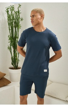 Angbutik Erkek Pijama Takımı Kocabey 2020 Erkek O Yaka Şortlu Takım Füme Angbutik Erkek Pijama Takımı Kocabey 2020 Erkek O Yaka Şortlu Takım Füme