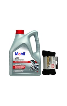 Mobil ATF Multi-Vehicle GM Dextron-VI Şanzıman Yağı 4 L + Gojo Silikon Dolgulu Boyun Yastığı Mobil ATF Multi-Vehicle GM Dextron-VI Şanzıman Yağı 4 L + Gojo Silikon Dolgulu Boyun Yastığı