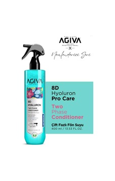 Agiva 8d Hyaluron Pro Care Niacinamid, Badem Yağı İçeren Çift Fazlı Fön Suyu 400 Ml