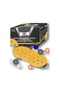 3b S Yuvarlak Zımpara Gold 150mm P320 - 100 Adet