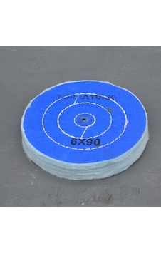 6x60 6 İnç Mavi Polisaj Keçesi - 150mm 6x60 6 İnç Mavi Polisaj Keçesi - 150mm
