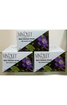 Vinolet Mavi Anemon Kremi 3 x 100 ML Vinolet Mavi Anemon Kremi 3 x 100 ML