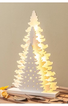 Led Işıklı Üçlü Çam Ağacı Yılbaşı Dekoru Diğer