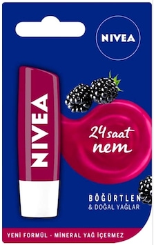 Nivea Lip Care Böğürtlen Dudak Nemlendirici 5.5 ML Nivea Lip Care Böğürtlen Dudak Nemlendirici 5.5 ML