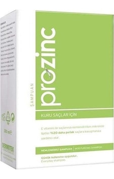 Prozinc Kuru Saçlar için Kepek Karşıtı Şampuan 300 ML