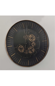 Vitale Metal Çarklı Duvar Saati 80 80 8 Cm Renkli Vitale Metal Çarklı Duvar Saati 80 80 8 Cm Renkli