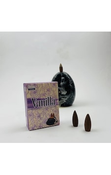 Darshan Incense Vanilla Geri Akış Back Flow Tütsü 10 Adet Darshan Incense Vanilla Geri Akış Back Flow Tütsü 10 Adet