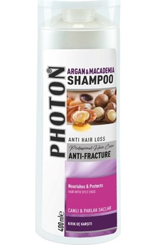 Photon Argan & Macademia Kırık Uç Karşıtı Şampuan 400 ML