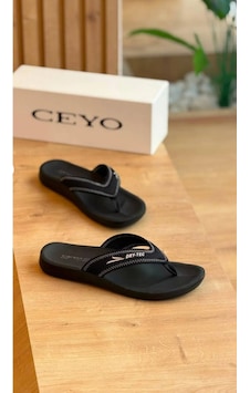 Ceyo 6100-29 Siyah Parmak Arası Erkek Terlik Ceyo 6100-29 Siyah Parmak Arası Erkek Terlik