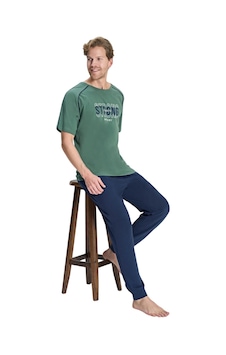 Over Sleep By Poleren Over Sleep 2395 Erkek Likralı Eşli Yazlık Takım M-l-xl-2xl Yeşil Over Sleep By Poleren Over Sleep 2395 Erkek Likralı Eşli Yazlık Takım M-l-xl-2xl Yeşil