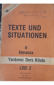 Lise 2 Almanca Yardımcı Ders Kitabı 1983 Yılı Basım Lise 2 Almanca Yardımcı Ders Kitabı 1983 Yılı Basım
