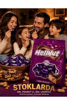 Mellnut Fıstıklı Çikolata 1 Kg 2 Adet Bayram Şekeri Mellnut Fıstıklı Çikolata 1 Kg 2 Adet Bayram Şekeri
