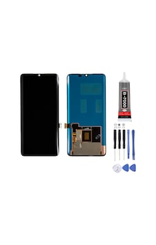 Xiaomi Mi Note 10 Pro Uyumlu Lcd Ekran Çıtasız Siyah Edge + Montaj Kiti Xiaomi Mi Note 10 Pro Uyumlu Lcd Ekran Çıtasız Siyah Edge + Montaj Kiti