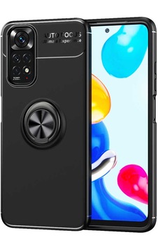 Xiaomi Redmi Note 11s Global Kılıf Zore Ravel Silikon Kapak Siyah Xiaomi Redmi Note 11s Global Kılıf Zore Ravel Silikon Kapak Siyah