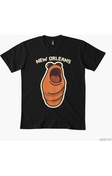 Tarzsokak Marcus The Worm New Orleans Erkek Kadın Tişörtü %100 Pamuklu Tişörtler Kısa Kollu Üstler 1217 Çok Renkli