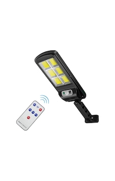 Solar Güneş Enerjili Bahçe Led Aydınlatma 120 Led Aydınlatma Uzaktan Kumandalı Hareket Sensörlü Gece Sensörlü