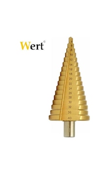 Wert 3504 Kademeli Sac Delgisi 4-40 MM