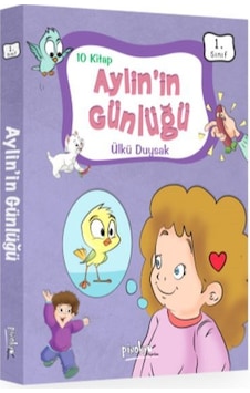1. Sınıf Aylin'in Günlüğü Seti 10 Kitap Takım- Pinokyo