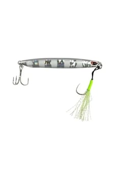 60gr Zebra Glow Jig - Yüksek Görünürlükli 60gr Zebra Glow Jig - Yüksek Görünürlükli